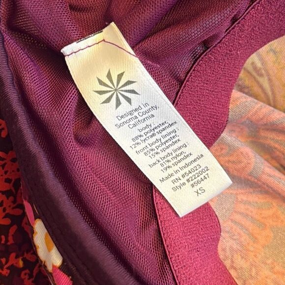 Athleta Paisley Tank Top Women’s XS - Picture 7 of 7